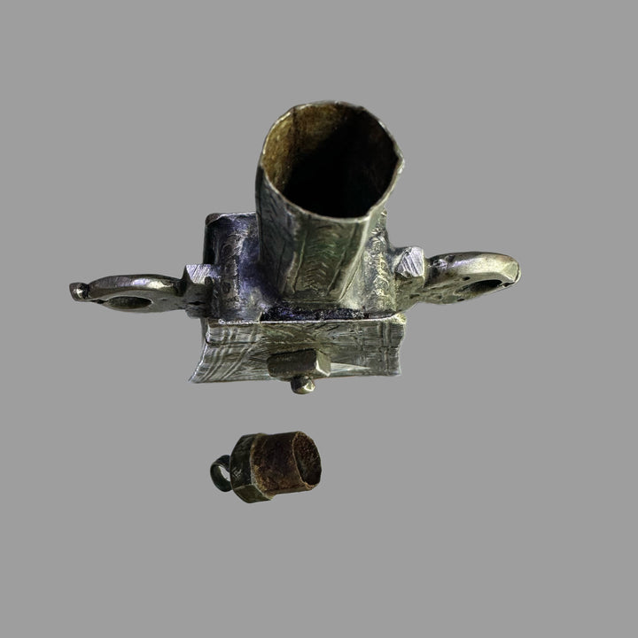Silver Kohl Flask.