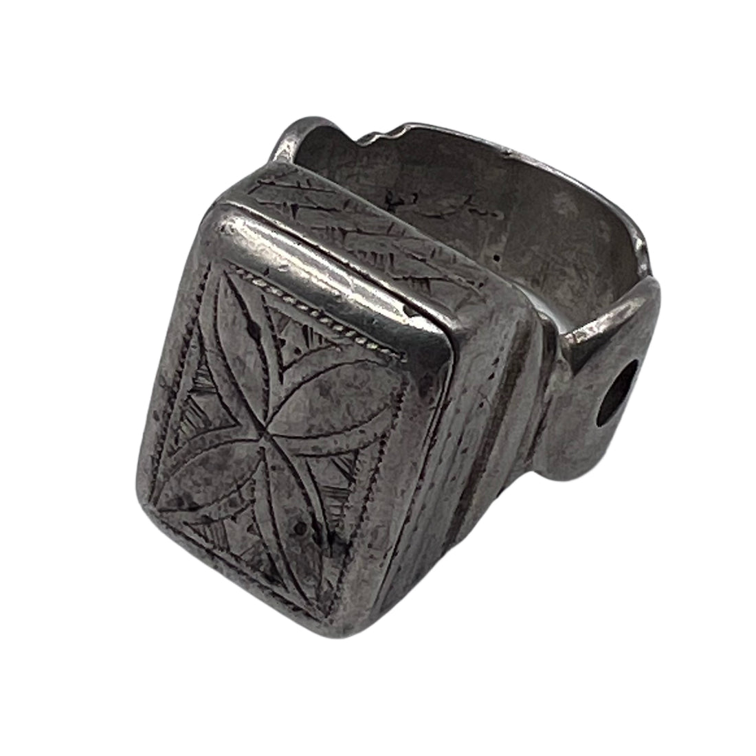 Old silver ring
