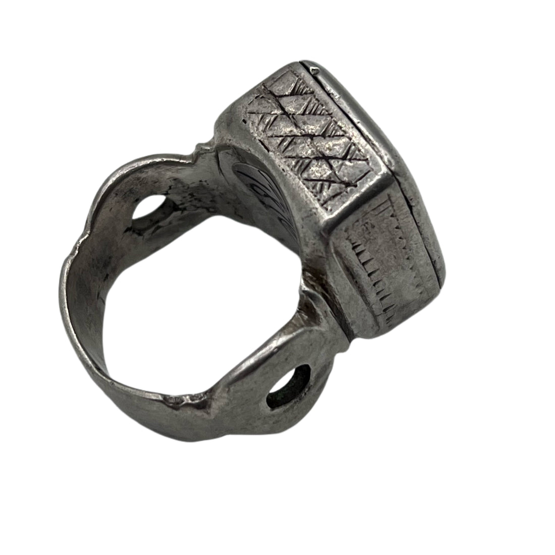 Old silver ring