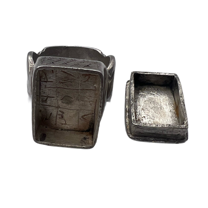 Old silver ring