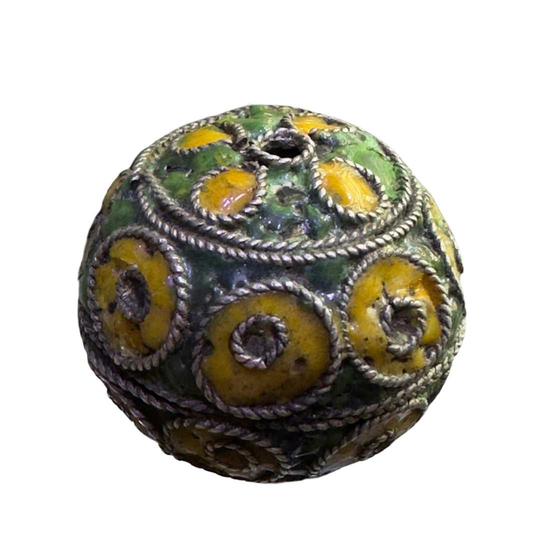 old Berber enamel tagmoute