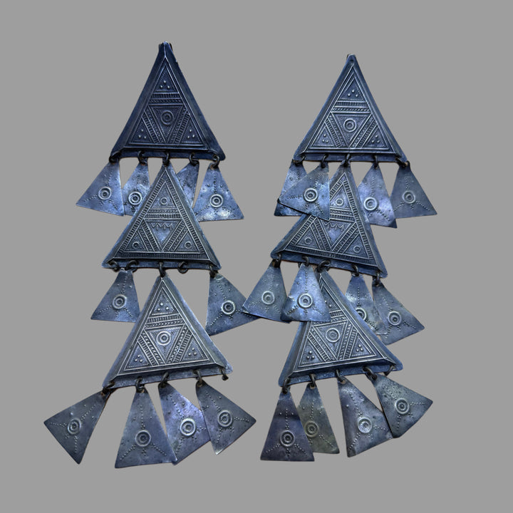 Pendant worn on the temples
Tuareg from Hoggar, Algeria