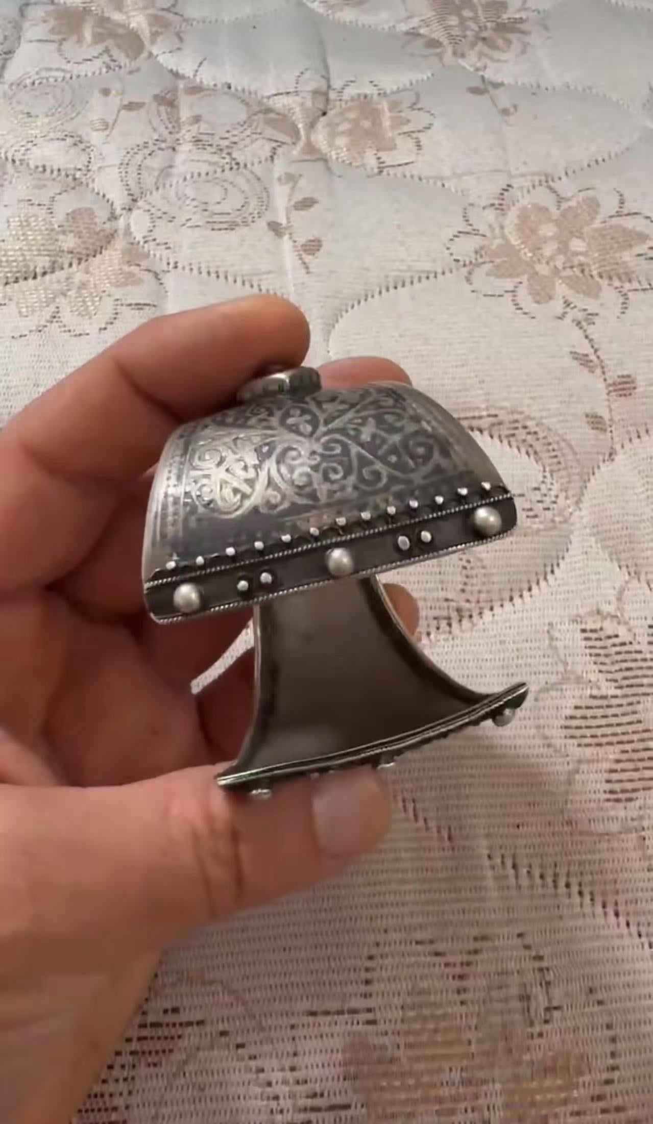 Berber handmade metal bracelets ornaments cuff