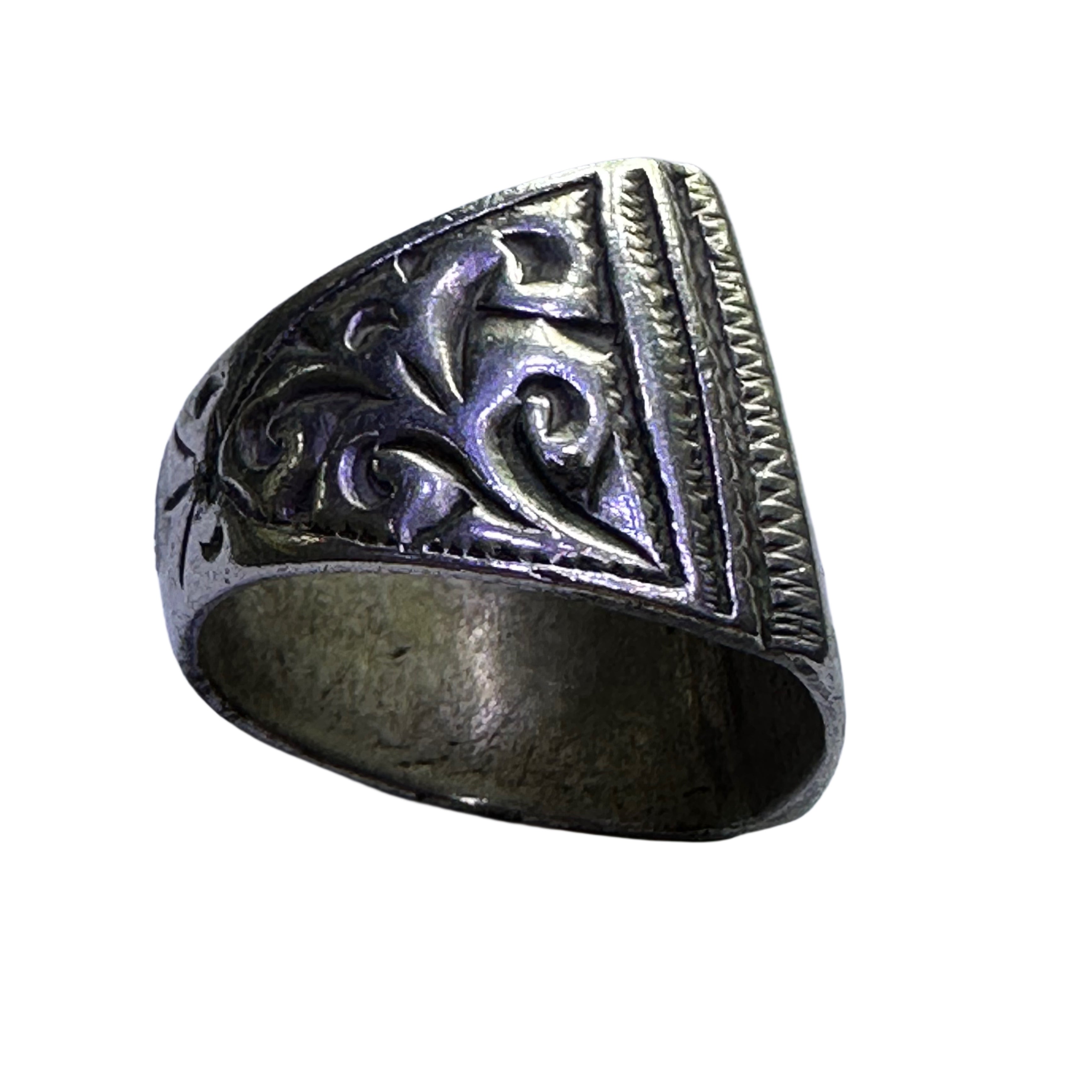 Old Berber khamsa ring