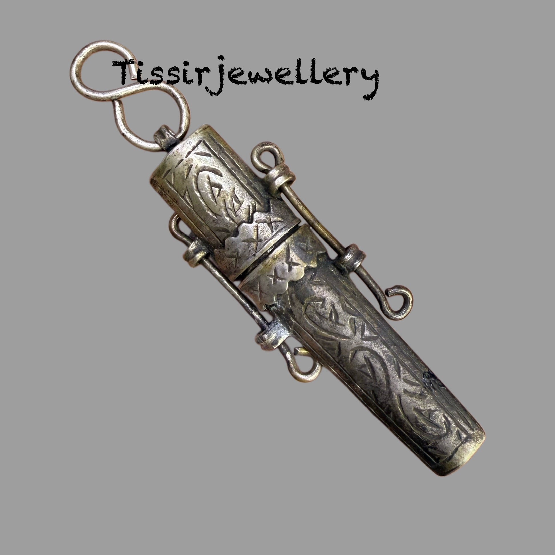 Silver Circumcision Box Amulet