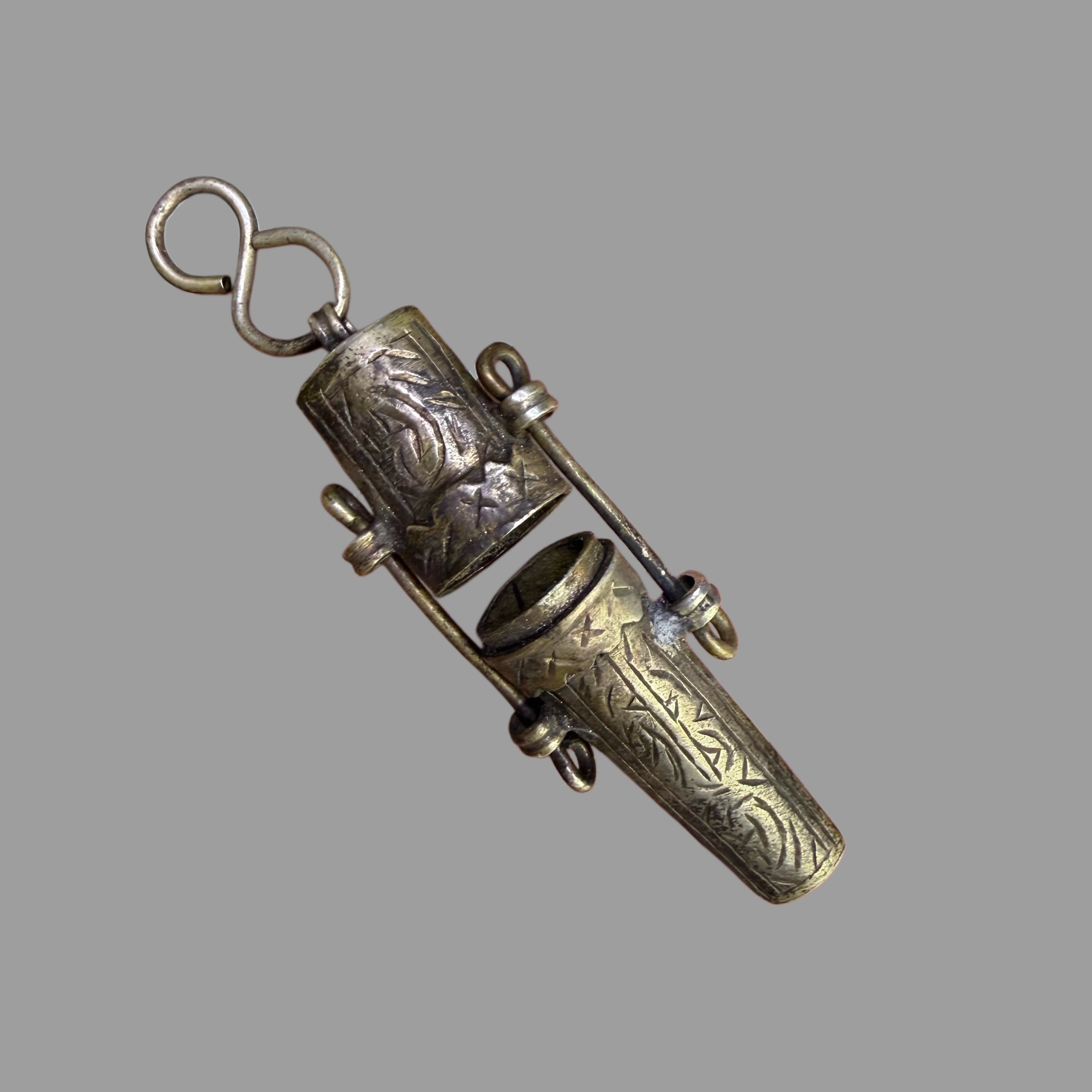 Silver Circumcision Box Amulet