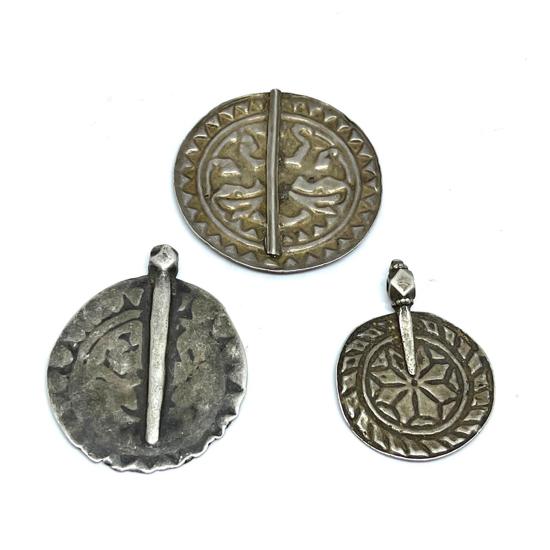 Old Silver Elements Necklaces From Himachal Prad