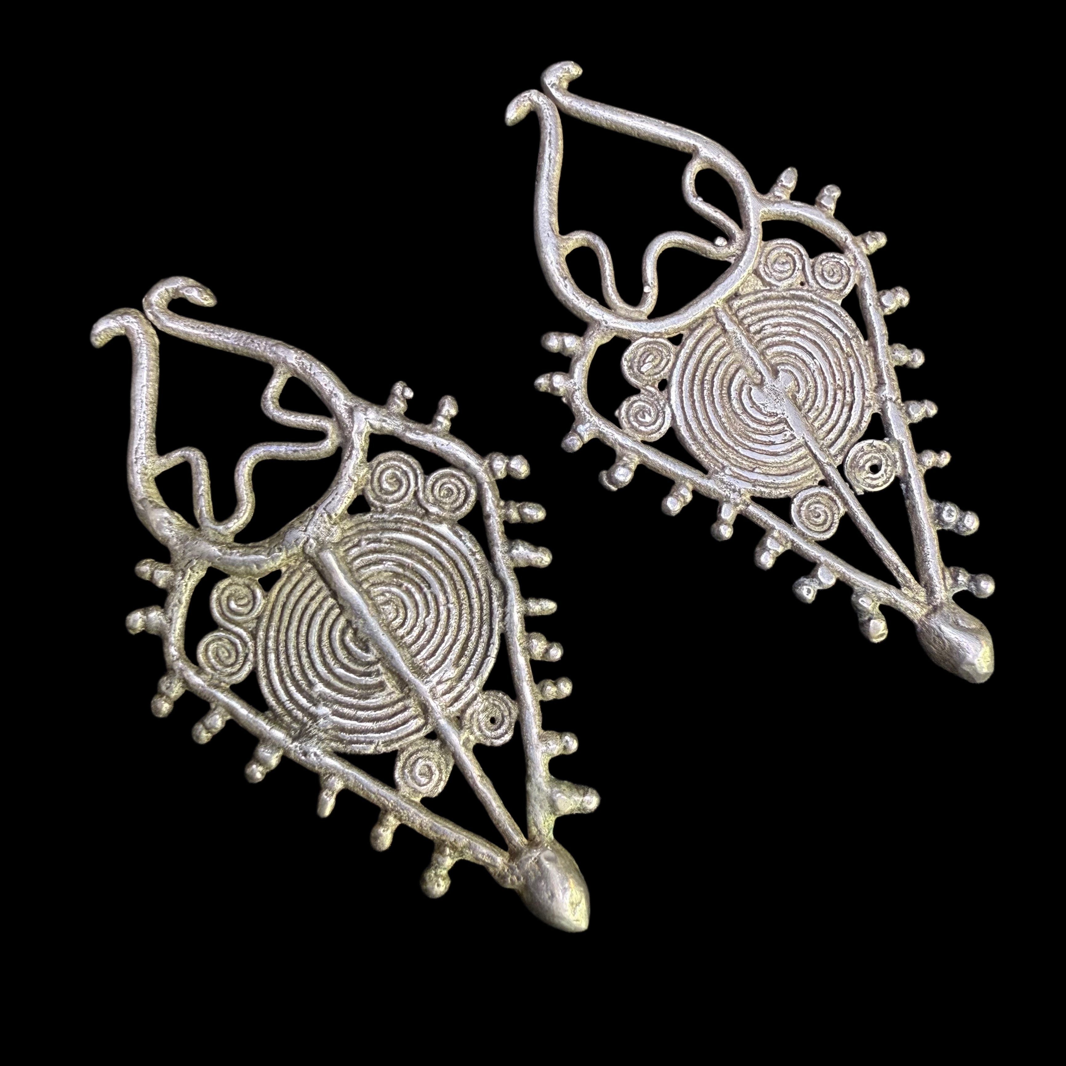 Timorese Silver Ear Ornaments