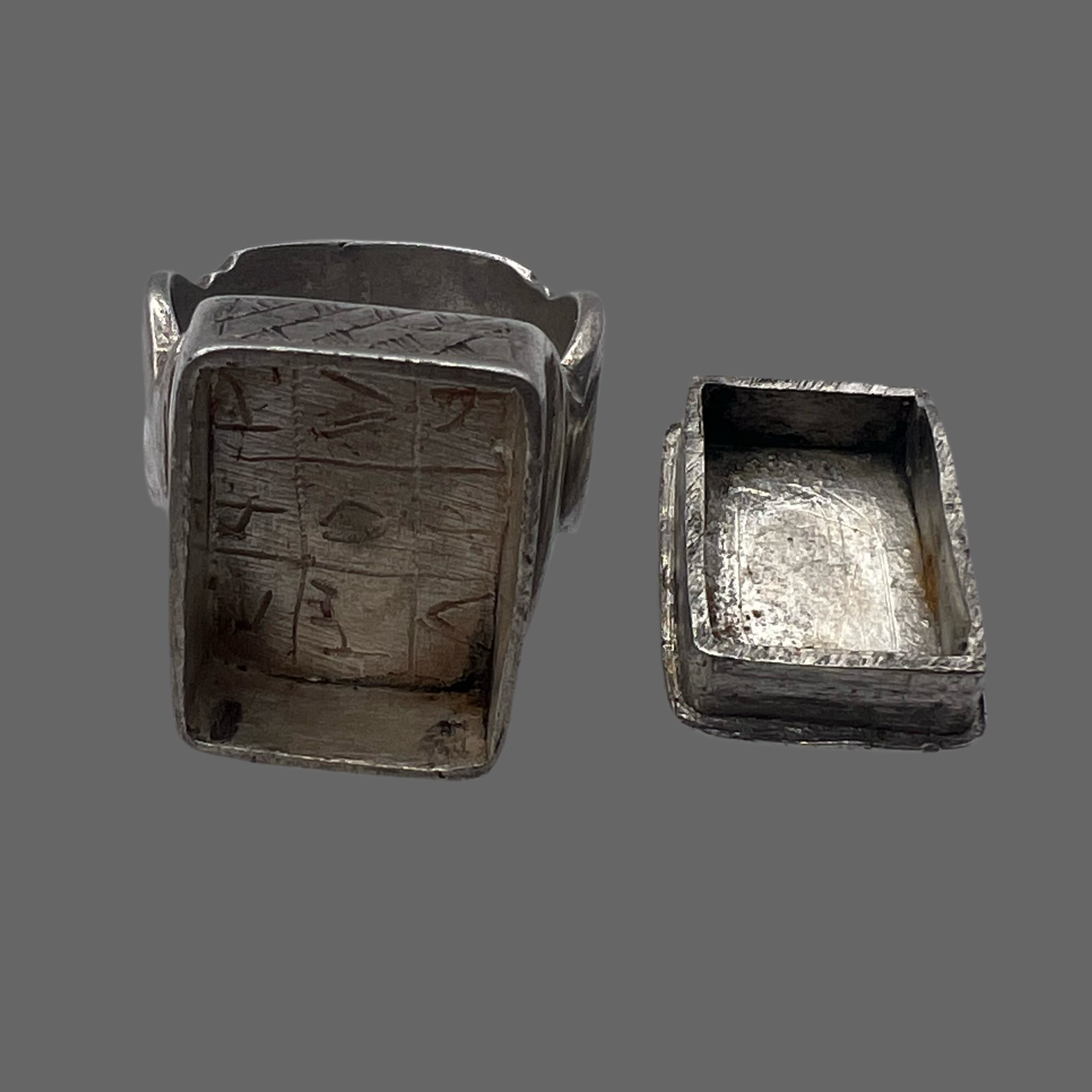 Old silver ring