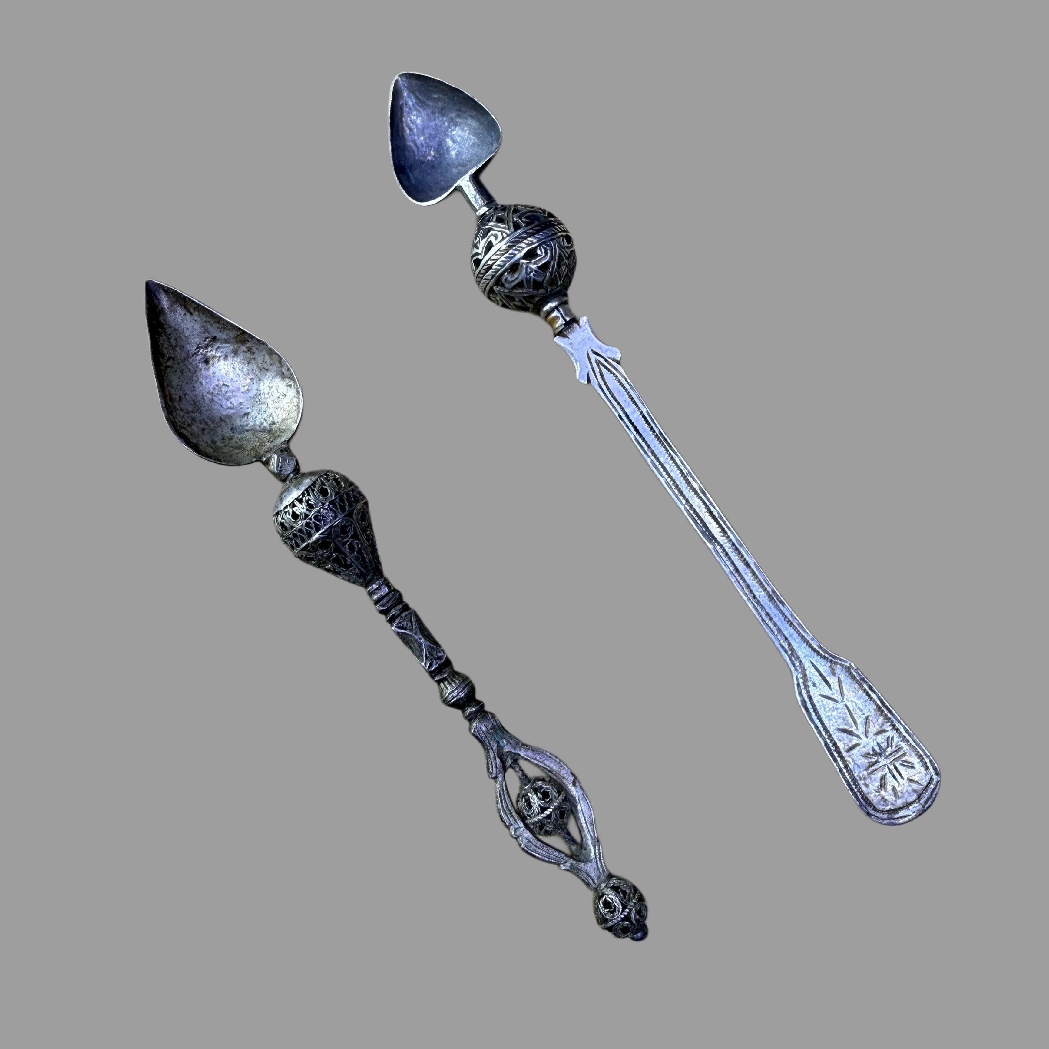 Old Silver “Anibrat” Infusers