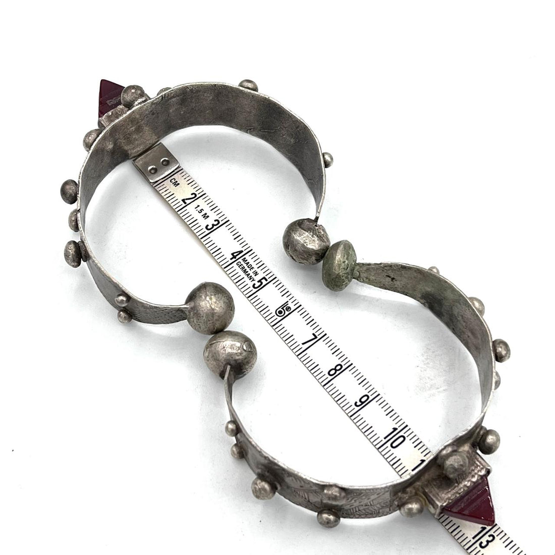 Old silver Tanfoukt, Talhakimt bracelets