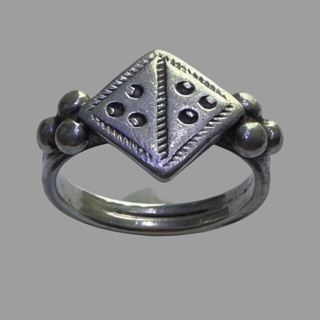 Old silver ring