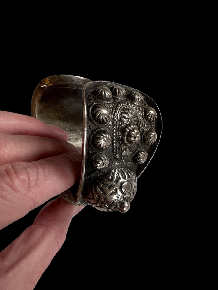 Antique Bulgarian/Balkan Silver Bracelet