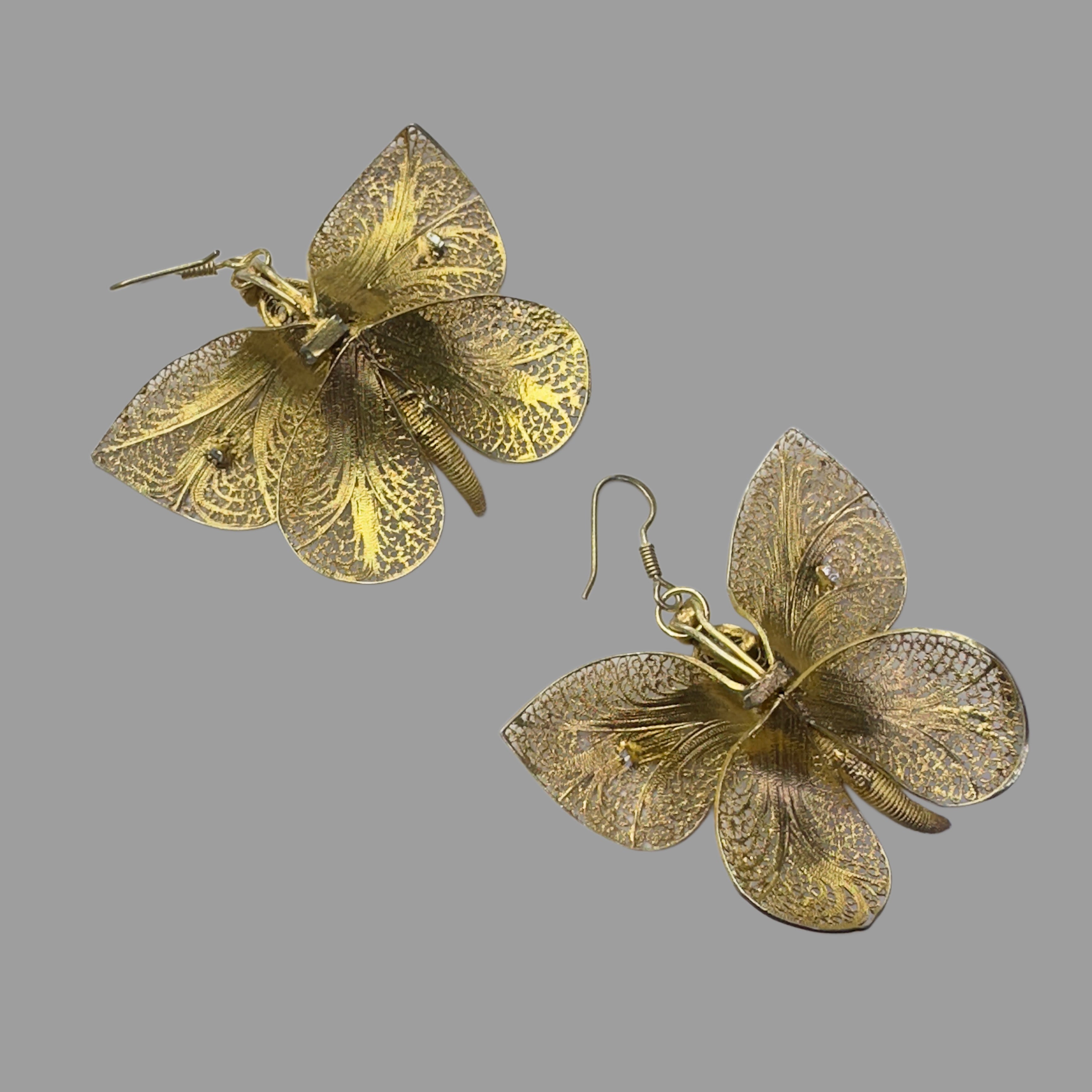 Vintage Gold-plated Earrings