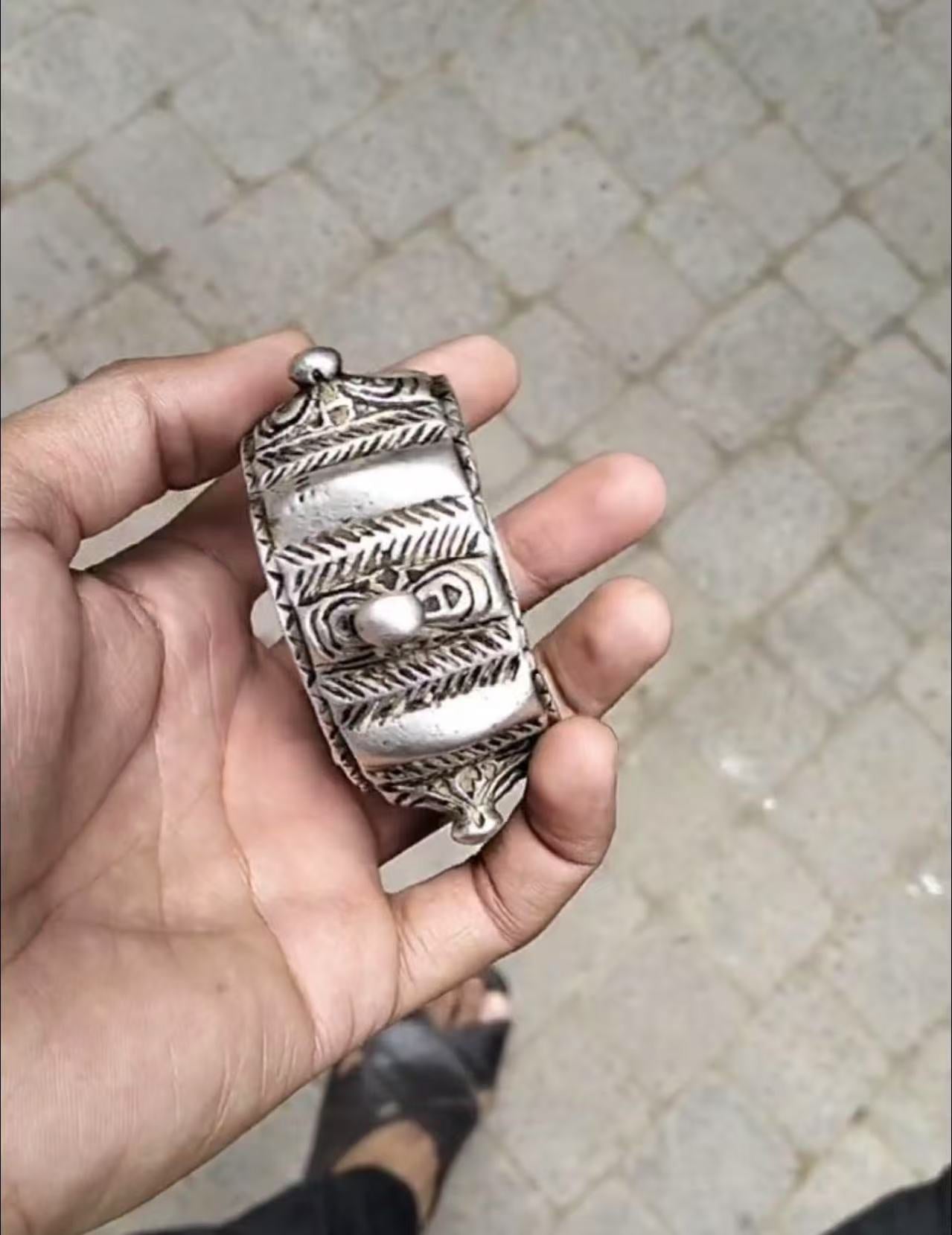 Tribal handmade metal bracelets Gypsy style wristbands