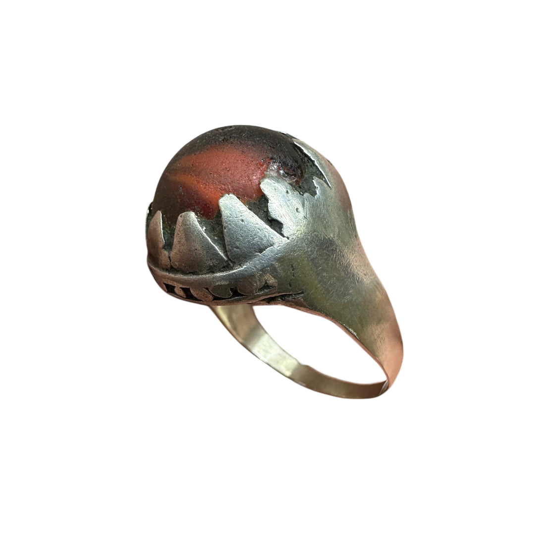 Old Tuareg silver ring